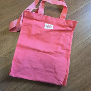 할인 단톤 핑크 캔버스 백