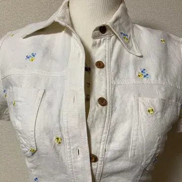 헤이세이 갸루 y2k 페어리 공주 갸루 핏 원피스 자수 레어