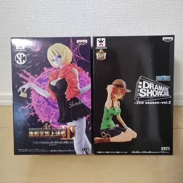 미개봉 ONE PIECE 피규어 세트 신드리아 & 나미