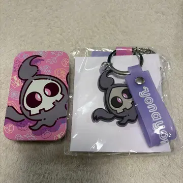 포켓몬 요나요나고스트 해골몽 축광 러버 키링 푸치캔