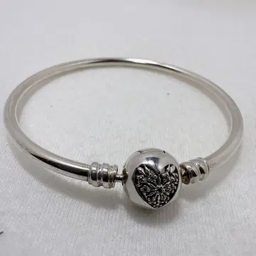 PANDORA 판도라 ALE S925 하트 뱅글 팔찌