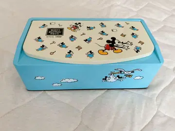 Skater 미키마우스 티슈 박스 케이스 거울 포함