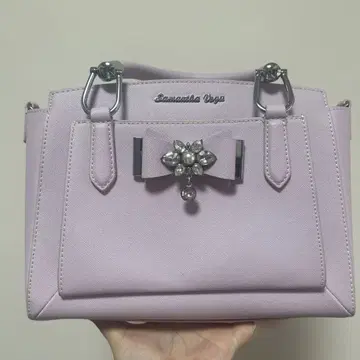 사만사 베가 연보라색 숄더백