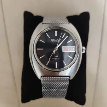 세이코 로드매틱 블랙 자동 와인딩 5606-6000