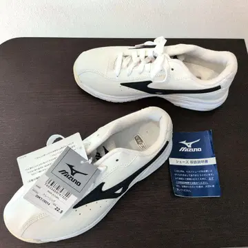 미즈노 22.5cm 화이트 통학 러닝 여성용