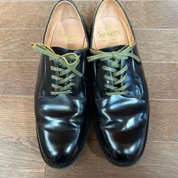 SANDERS 샌더스 밀리터리 컬렉션 가죽 신발 25cm
