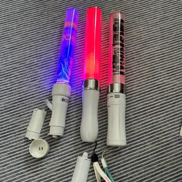 응원봉 3개 세트 (사립 에비스 중학교, 케야키자카46, 킹 블레이드)