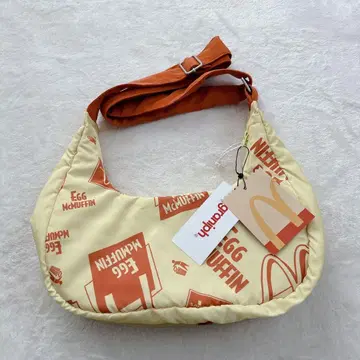 [ 새상품 ] 그라니프 graniph x 맥도날드 에그 맥머핀 숄더백