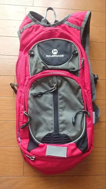 MALEROADS 사이클링 백팩 (MLS2013) 와인 레드