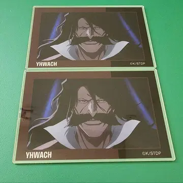 BLEACH 아크릴 카드 유하바흐 2장