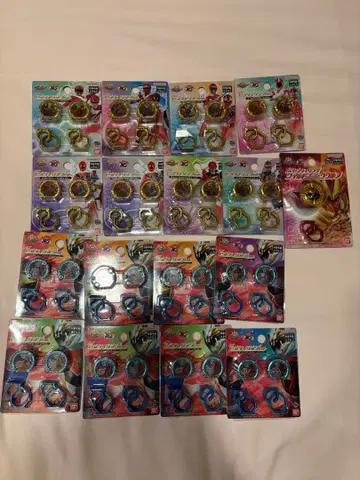 DX 센타이 반지 묶음 판매 세트 17점