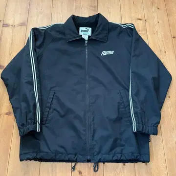 puma 90s 푸마 나일론 자켓 바람막이 점퍼 블랙