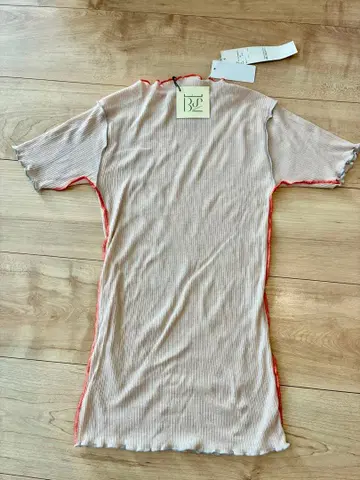 BASErange 반팔 리브 티셔츠