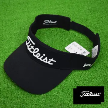 Titleist/타이틀리스트 골프 선바이저 [블랙] 새상품!