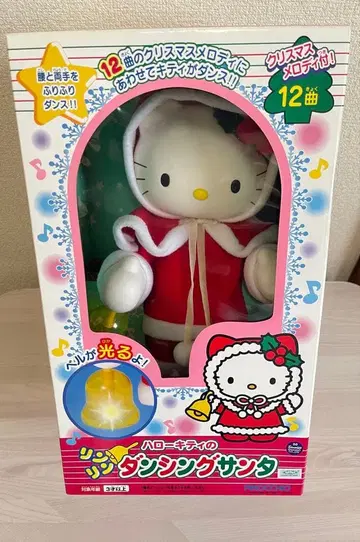 빈티지 초레어 헬로키티 댄싱 산타