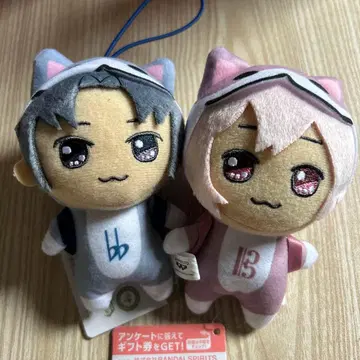 아이돌리쉬 세븐 x 태고의 달인 키라돌 봉제 인형 2종 세트