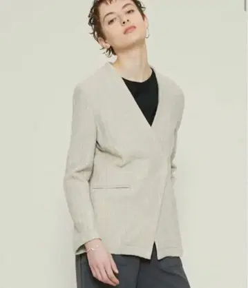 uhr 우아 피쉬본 자켓 38