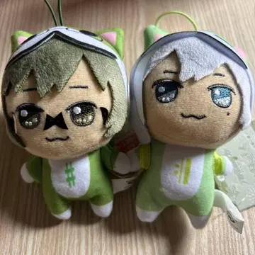 아이돌리쉬 세븐 x 태고의 달인 키라돌 봉제 인형 2종 세트