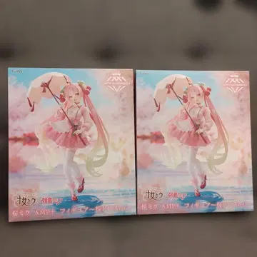 하츠네 미쿠 AMP+ 사쿠라 미쿠 벚꽃 드레스 ver. 2개