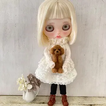 브라이스 털실 양모 펠트 인형 인형의 집 봉제 인형