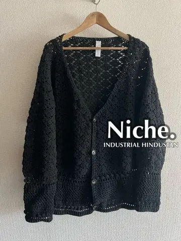 Niche. INDUSTRIAL HINDUSTAN 크로셰 가디건