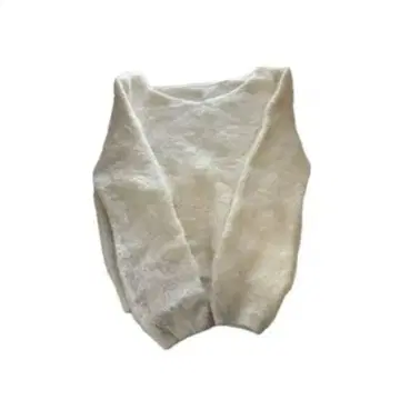 SNIDEL 알파카 니트 화이트