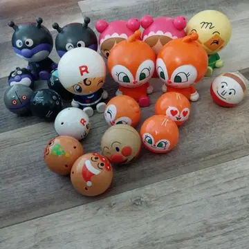 호빵맨 캡슐 토이 피규어 공 20개