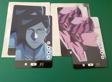 BLEACH 컬렉션 카드 이시다 우류, 아바라이 렌지 세트