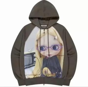 COYSEIO X BLYTHE GRAPHIC 집업 후드티
