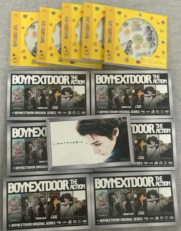 BOYNEXTDOOR THE ACTION 이한 앨범 세트