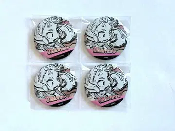 히로아카 데이 컬렉션 캔뱃지 오챠코 4점