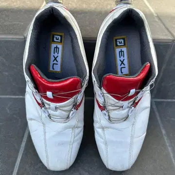FootJoy 골프화 화이트/레드