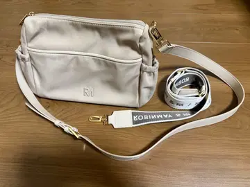 ROBINMAY 로고 나일론 숄더백 합성 피혁