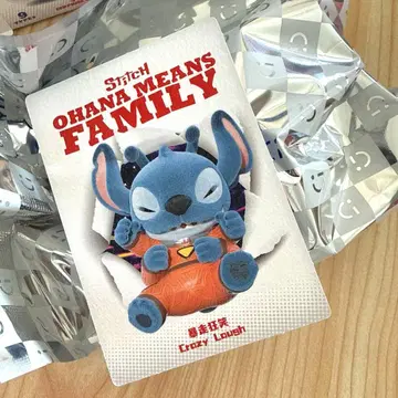 MINISO 스티치 오하나 means FAMILY 피규어