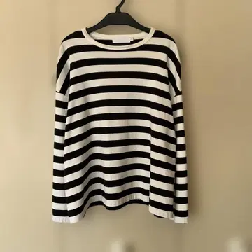 Graphpaper 티셔츠 보더 긴팔 T셔츠