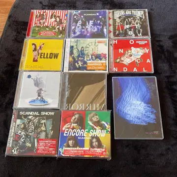 SCANDAL 앨범 컬렉션 10장 DVD 1장 세트