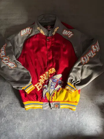 JH Design 바나나 레이싱 자켓 제프 해밀턴 NASCAR