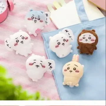 치이카와 (먼작귀) 다라케 복권 E상 인형 배지 전종 세트