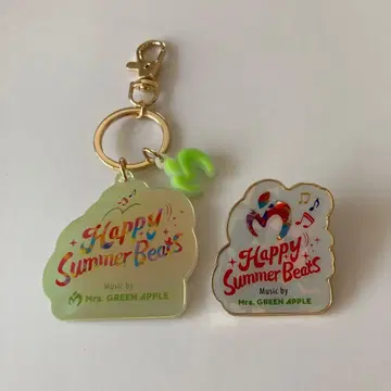 Mrs. GREEN APPLE 도쿄 디즈니 리조트/키링&핀배지