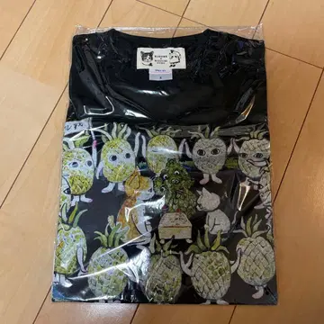 신 쇼기 회관 키노네 x 히구치 유코 T셔츠 파인애플전 S사이즈