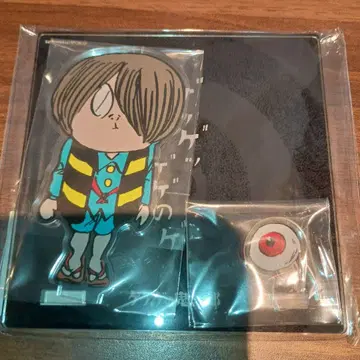 게게게기념 한정판 아크릴 코스터 소용돌이 게게게의 키타로 아크릴 스탠드