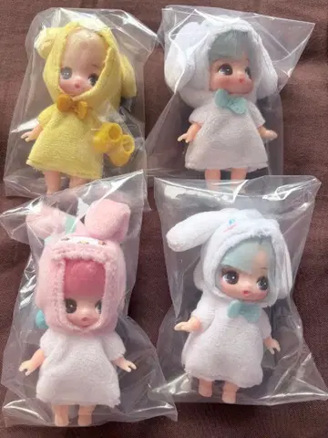 푸치 리카짱 산리오 4체 세트