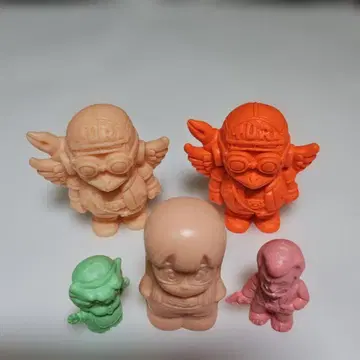 닥터 슬럼프 아라레짱 지우개 2개 식품 완구 3개