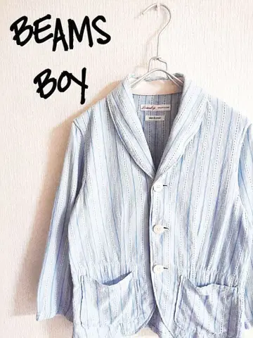D221144 BEAMS BOY 스트라이프 자켓