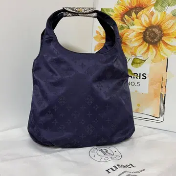 거의 미사용 russet 펠리칸백(S 사이즈) 가죽 핸들 수납 가방