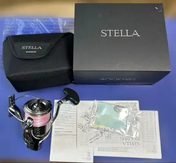 미사용 정품 스풀 포함 SHIMANO STELLA 4000XG 스피닝 릴