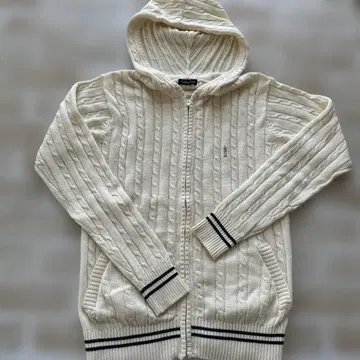 이스트 보이 집업 가디건 후드 부착