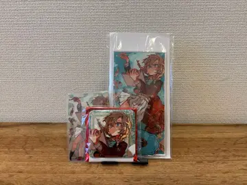 지박소년 하나코 군 뮤지엄 아크릴 스탠드 캔뱃지 클리어 카드 메이