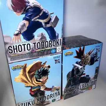 나의 히어로 아카데미아 데쿠 바쿠고 토도로키 3세트