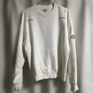 c.e cavempt 맨투맨 L 사이즈 화이트 새상품급